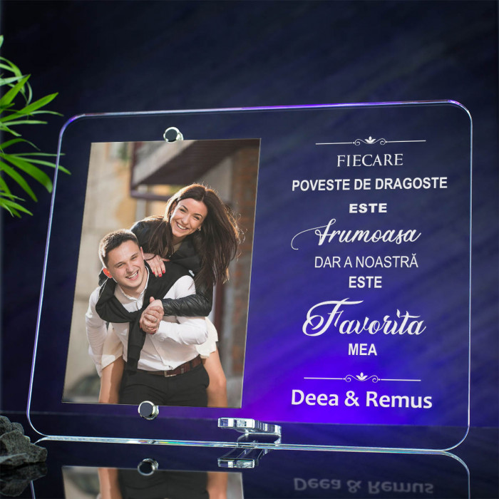 Rama foto Cupluri, Poveste de dragoste, Cadou personalizat 2520