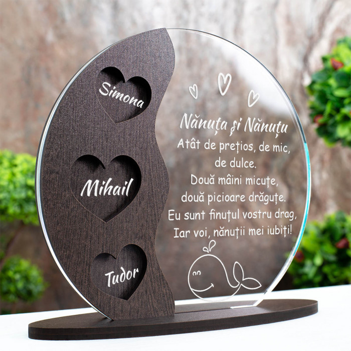 Trofeu Nasi, Cei mai iubiti nanuti, Cadou personalizat Semiluna