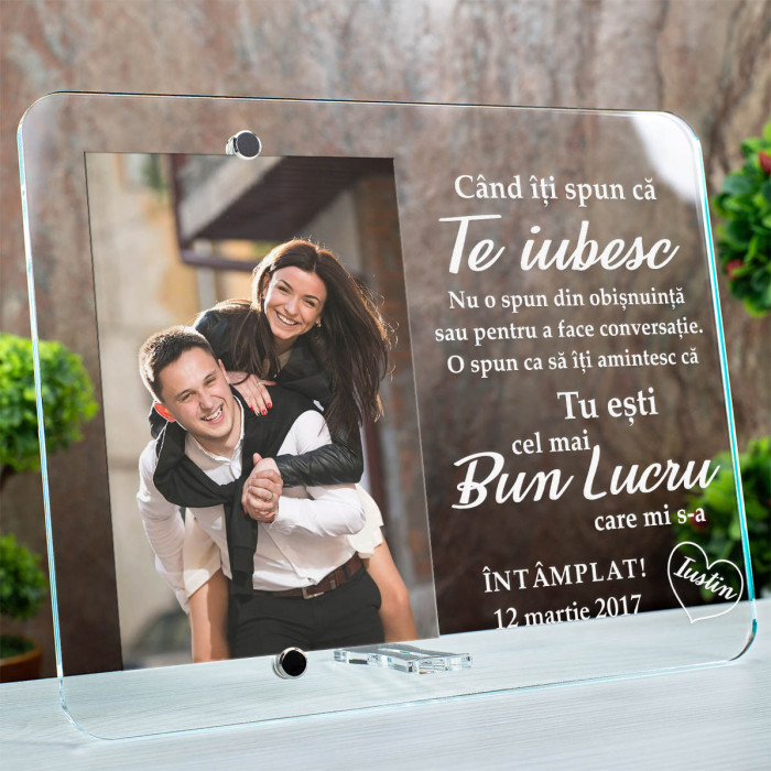 Rama foto Cuplu, Declaratie de iubire, Cadou personalizat 2520
