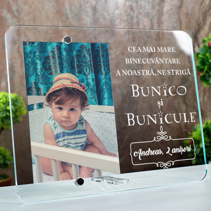 Rama foto Nepoti, Cea mai mare binecuvantare, Cadou personalizat 2520