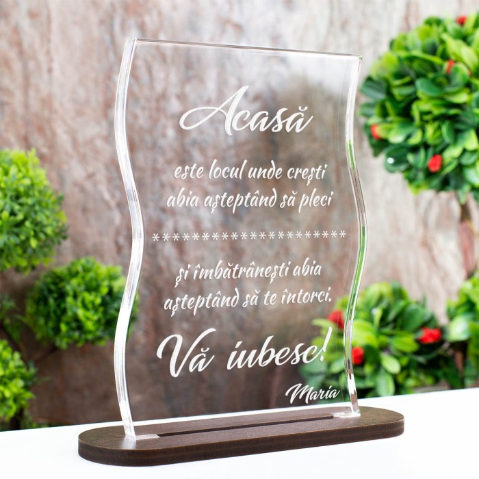 Familie, Acasa, locul in care te intorci, Cadou personalizat Coloana