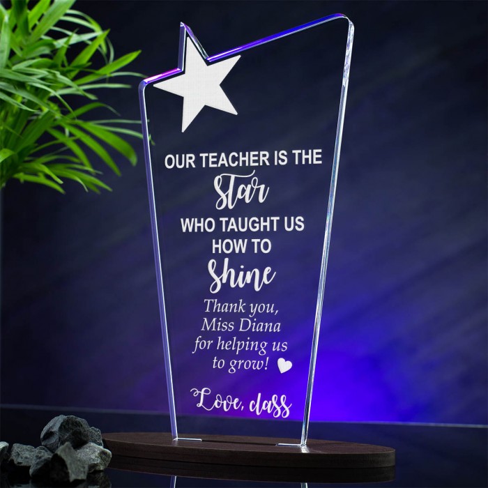 Trofeu Profesor, Love for teacher, Cadou personalizat Cupa