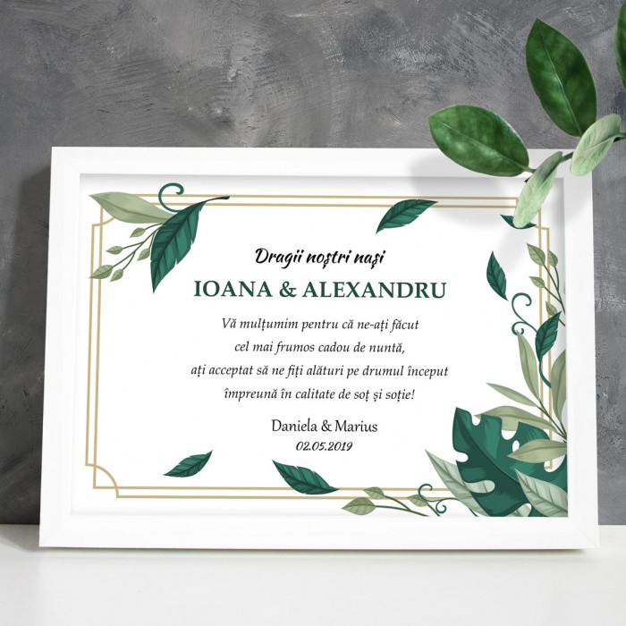 Diploma Nasi, Prietenii sunt cei mai buni nasi, Cadou personalizat