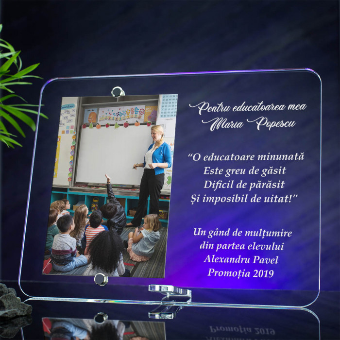 Rama foto Indrumator, Imposibil de uitat, Cadou personalizat 2520