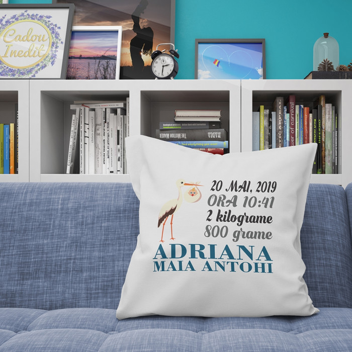 Cadou personalizat Perna Personalizata  BEBE - Nou Nascut