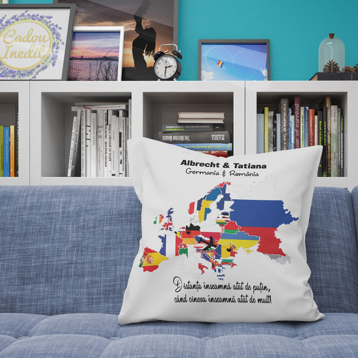 Cadou personalizat Perna Personalizata - Distanta inseamna atat de putin