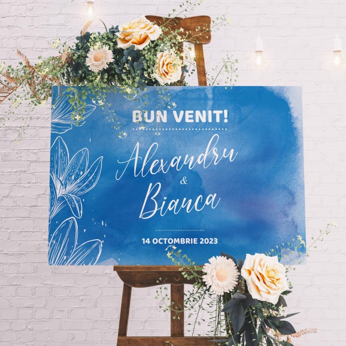 Pancarta personalizata, Save Bun venit, Accesorii nunta, Cadou personalizat