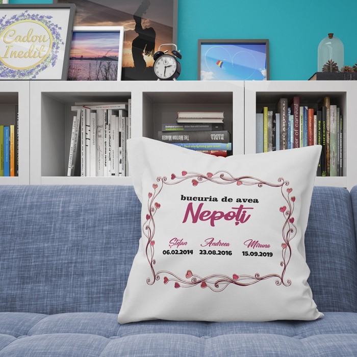 Cadou personalizat Perna Personalizata - Bucuria de a avea nepoti