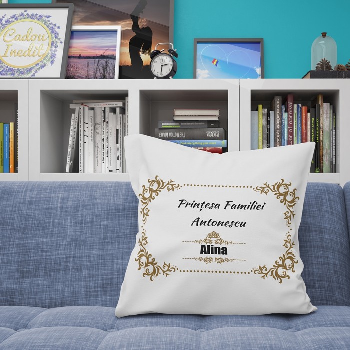 Cadou personalizat Perna Personalizata - Printesa Familiei