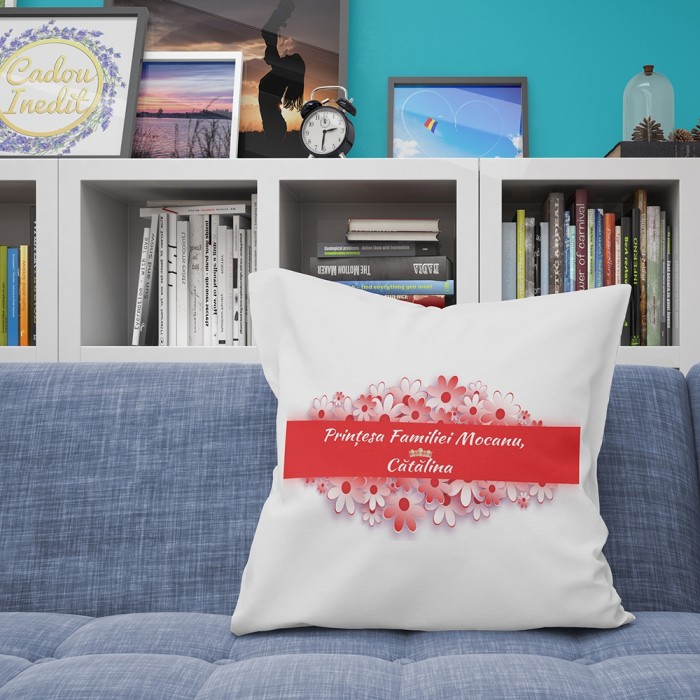 Cadou personalizat Perna Personalizata - Printesa familiei noastre