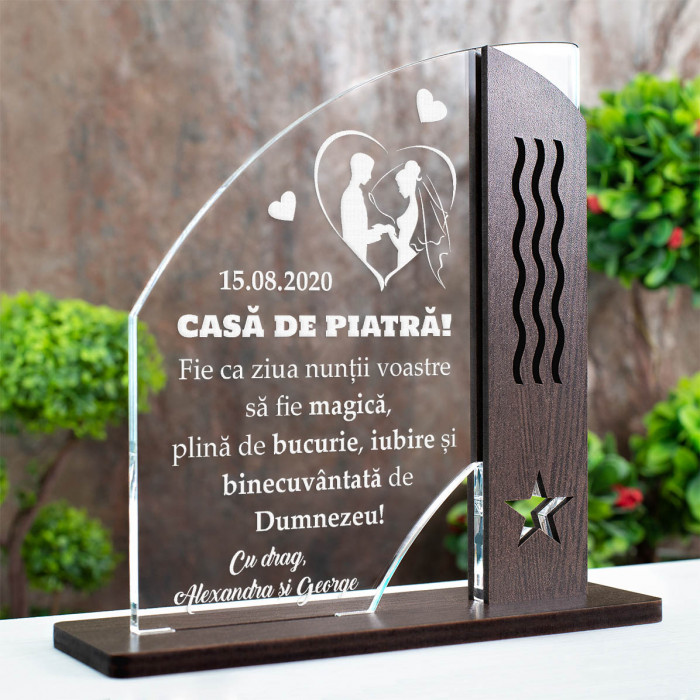 Trofeu Miri, Zi magica, Cadou personalizat Doric