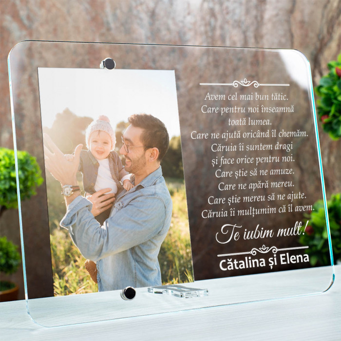 Rama foto Tata, Cel mai bun tatic, Cadou personalizat 2520