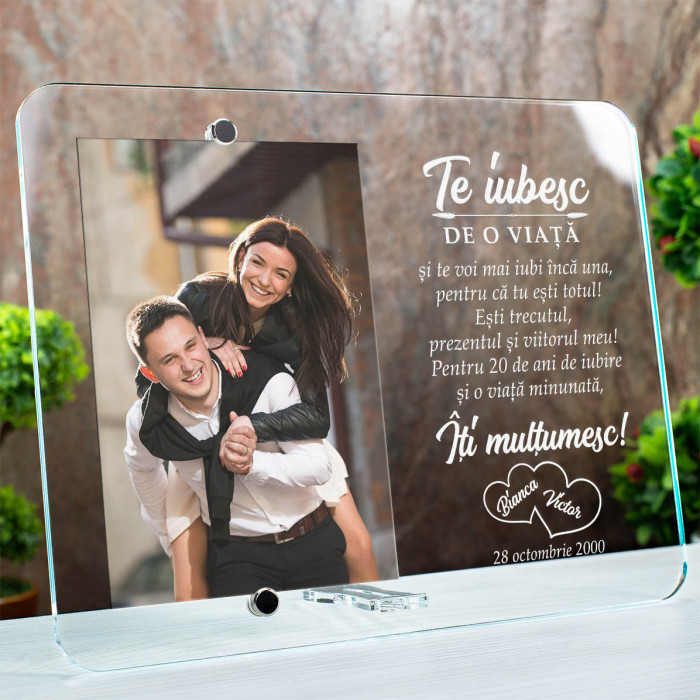Rama foto Cuplu, Tu esti totul, Cadou personalizat 2520