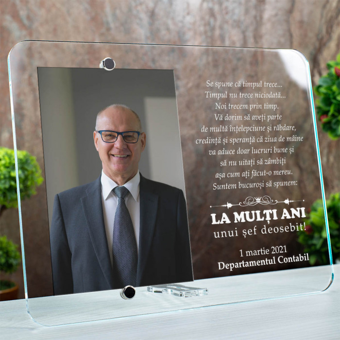 Rama foto Sef, Urari aniversare, Cadou personalizat 2520