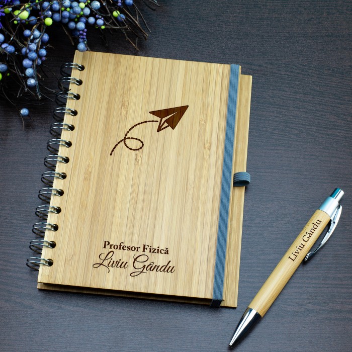 Agenda personalizata Profesor fizica, Fenomene fizice, Cadou personalizat