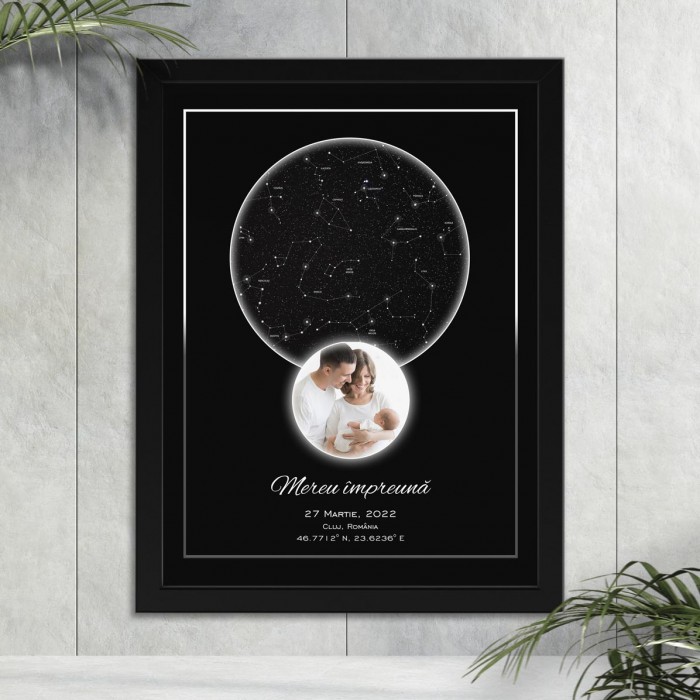 Tablou Familie, Mereu impreuna, A3 Cadou Personalizat